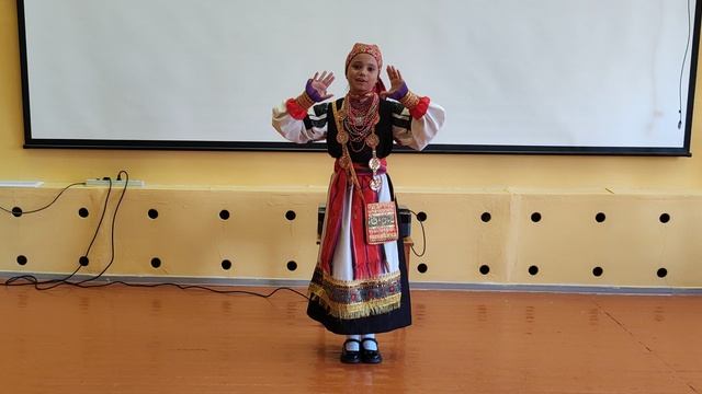 Эх не с гор снежки весенняя песня Белгородской области Сапелкина Мария