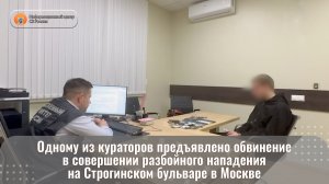 Одному из кураторов предъявлено обвинение в совершении разбойного нападения на Строгинском бульваре