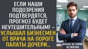 истории из жизни Если наши подозрения подтвердятся, прогноз будет неутешительным! – услышал богач…