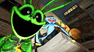 Поппи Плейтайм / Poppy Playtime монстры в небольшом Городке в Гаррис Мод | Garry's Mod | Gmod