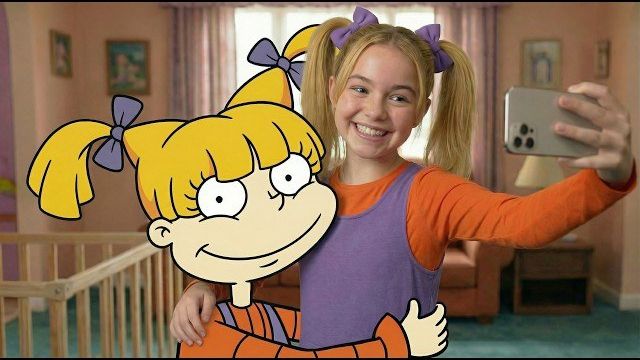 Я смоделировал персонажей Rugrats в реальной жизни Томми, Анжелика, Чаки Финстер и другие