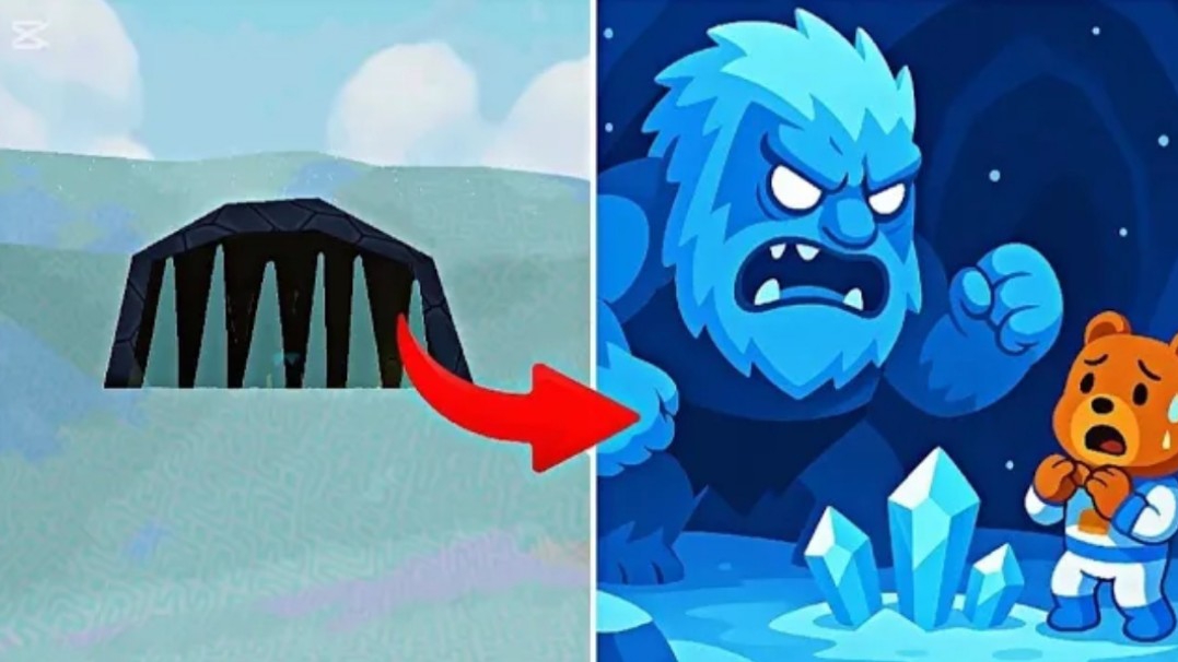 Супер Медведь сталкивается с ужасающим замороженным монстром!