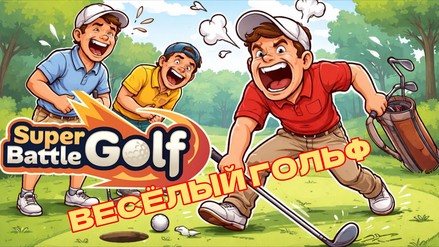 SUPER BATTLE GOLF ВЕСЁЛЫЙ ГОЛЬФ