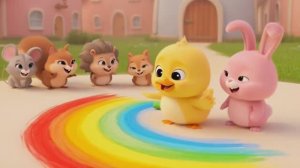 Лапки и Сказки 2 сезон 1 серия «Радуга для друзей»