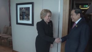 Председатель Совета Федерации РФ В.Матвиенко с Председателем Нацсобрания Вьетнама, 17 апреля 2026