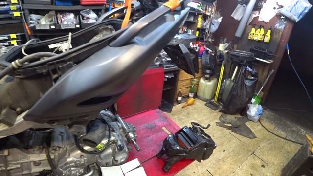 156. Yamaha TMAX 530. Мотор заклинил на ходу. смотреть онлайн