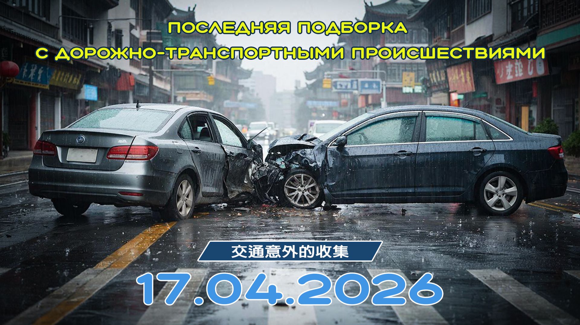 Последняя подборка ДТП 17.04.2026