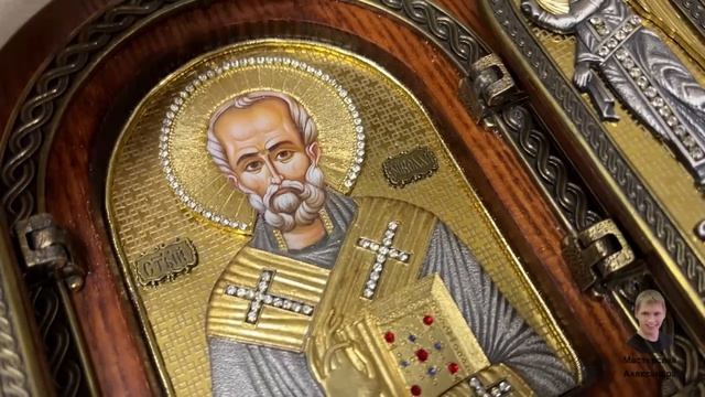 Реставрация иконы. Пайка