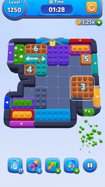 Color Block Jam 1250 Уровень