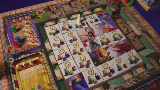 Краткое промовидео настольной игры Фреска