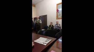 Выступление Александра Королёва