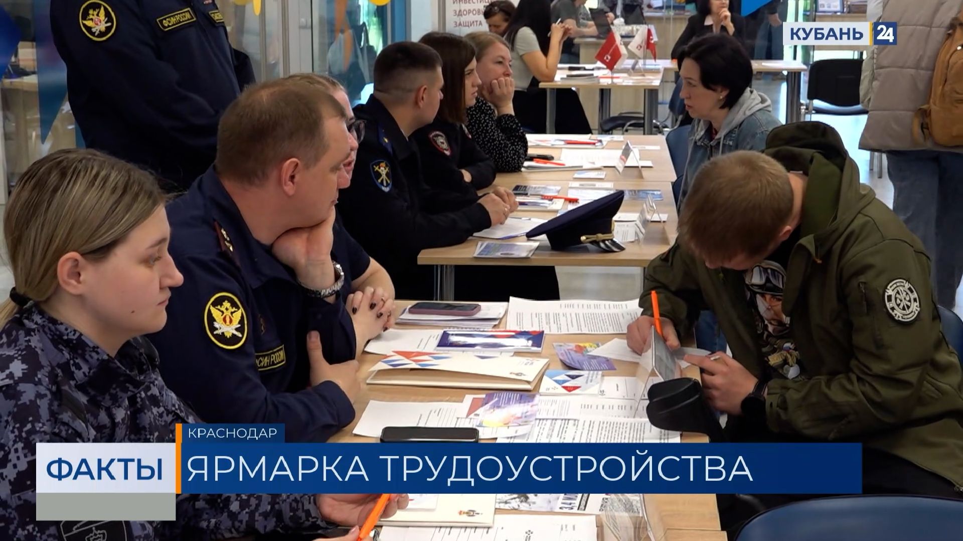 Ярмарку трудоустройства организовали на 50 площадках в Краснодарском крае