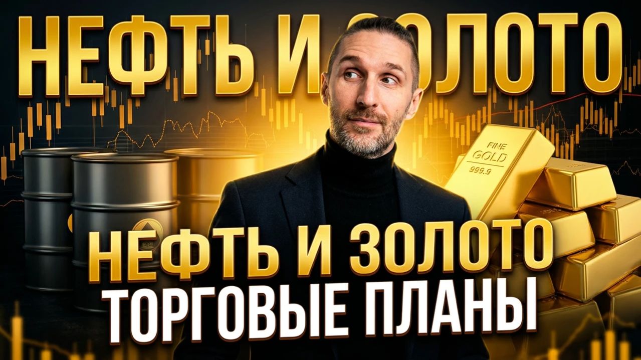 НЕФТЬ, ЗОЛОТО торговые планы 17.04.26