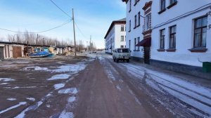 Инта/Промышленная/Мира/по улицам в Апреле.