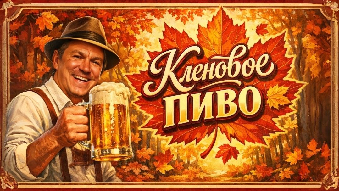 Пиво из кленового сиропа