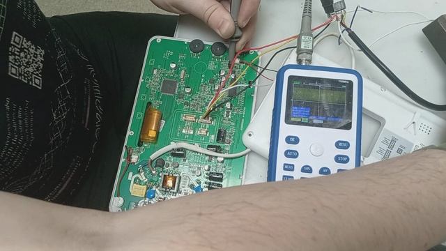 ремонт монитора видео домофона CMD VD73 нет мелодии вызова