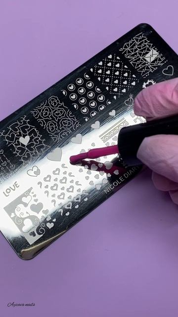 Не повторяйте эту ошибку...  #маникюр #ногти #реверсивный #стемпинг