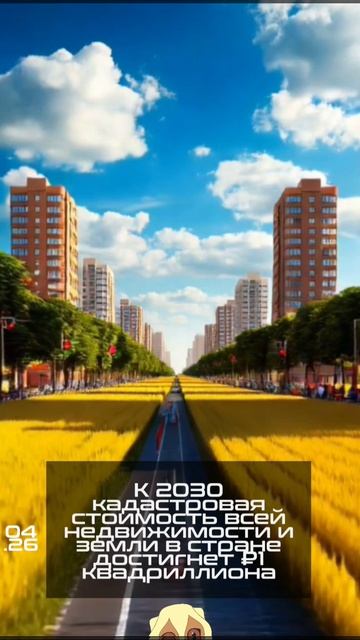 К 2030 кадастровая стоимость всей недвижимости и земли в стране достигнет ₽1 квадриллиона