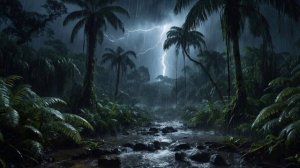 Звук дождя и грозы для крепкого сна. Мгновенное засыпание. Релакс и расслабление.