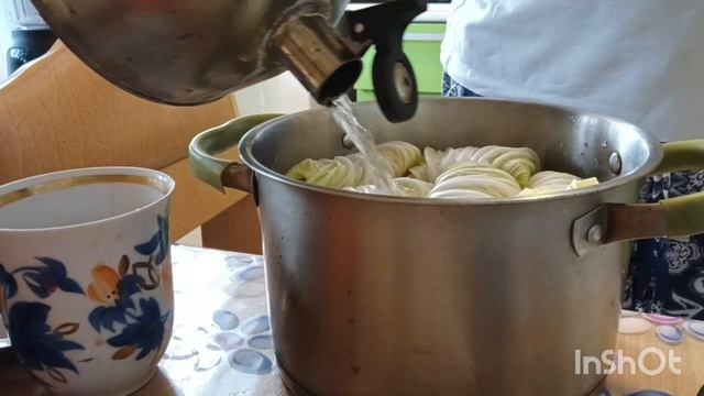 На ужин готовлю голубцы из пекинской капусты