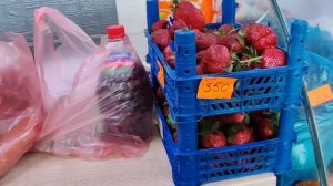 Закупка в овощном магазине. Распаковка с озвучкой чека. Краснодар, Южный, 15.04.2026.