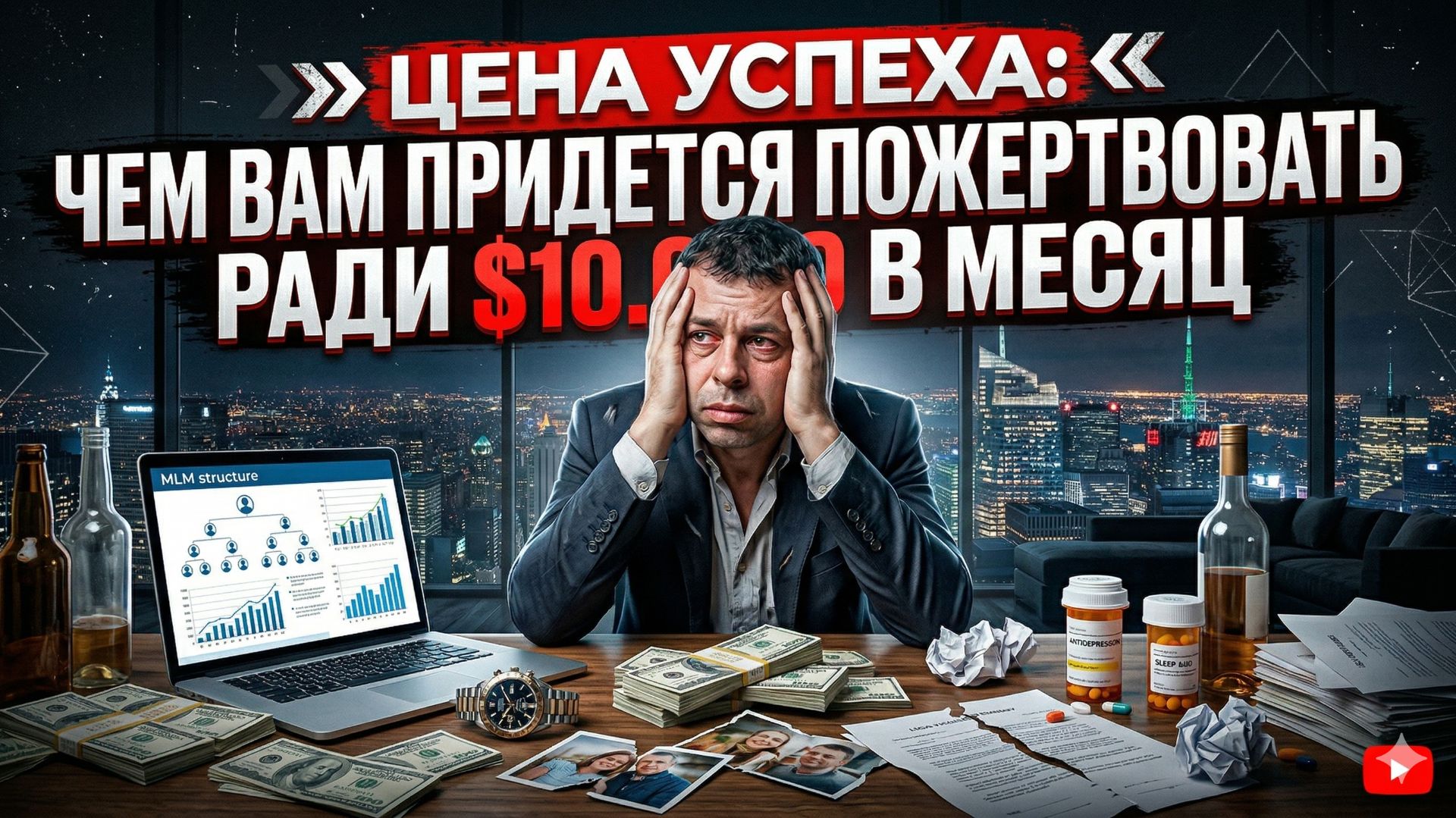 Цена успеха: Чем вам придется пожертвовать ради $10.000 в месяц