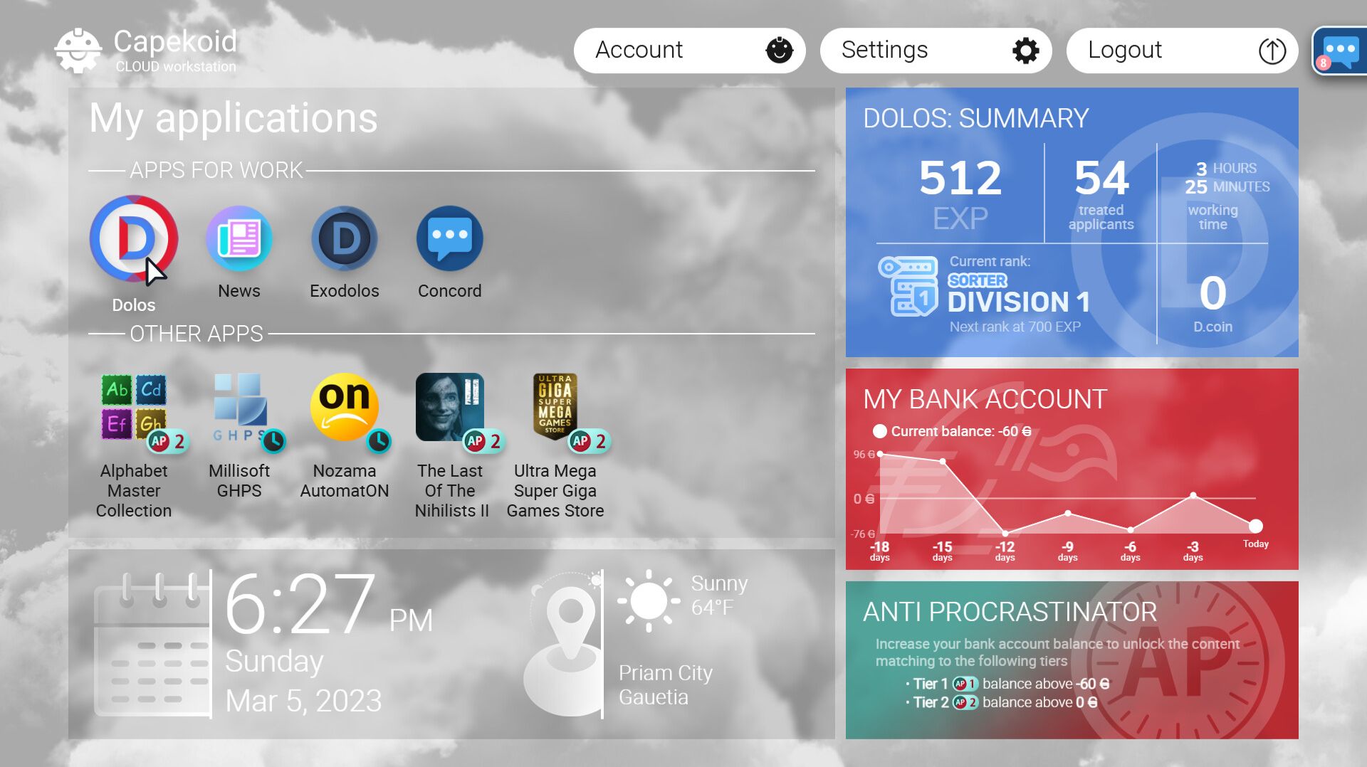 DOLOS: Your Best Future | InterfaceX26 Showcase | Геймплей демо | Без комментариев