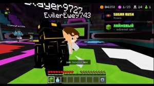 Мини игра Block Party  на сервере Minecraft