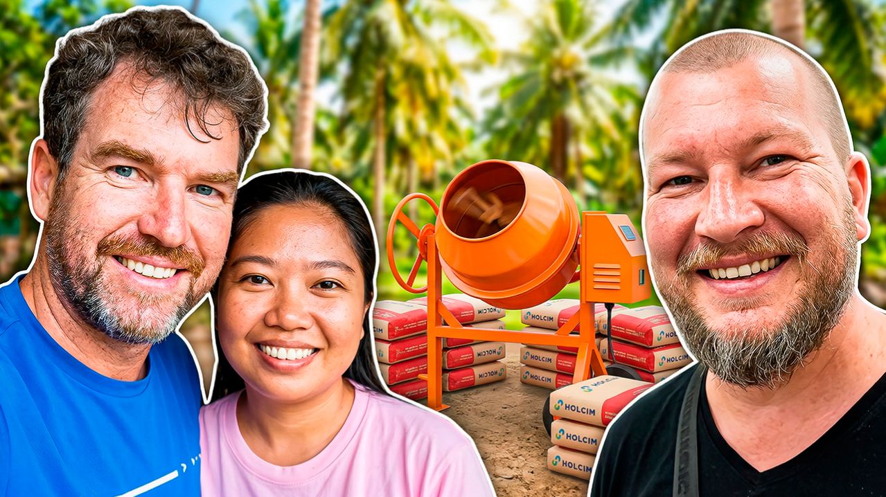 СТРОЙКА В РАЗГАРЕ! 🌴 Почему нам грустно Подарки и важные новости на острове  Филиппины