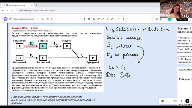 Генетика: законы Менделя и сцепленное наследование  Alles