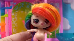 TGIF Show LO Shmell MAKEOVER To Hair Goals DIY Rainbow QT