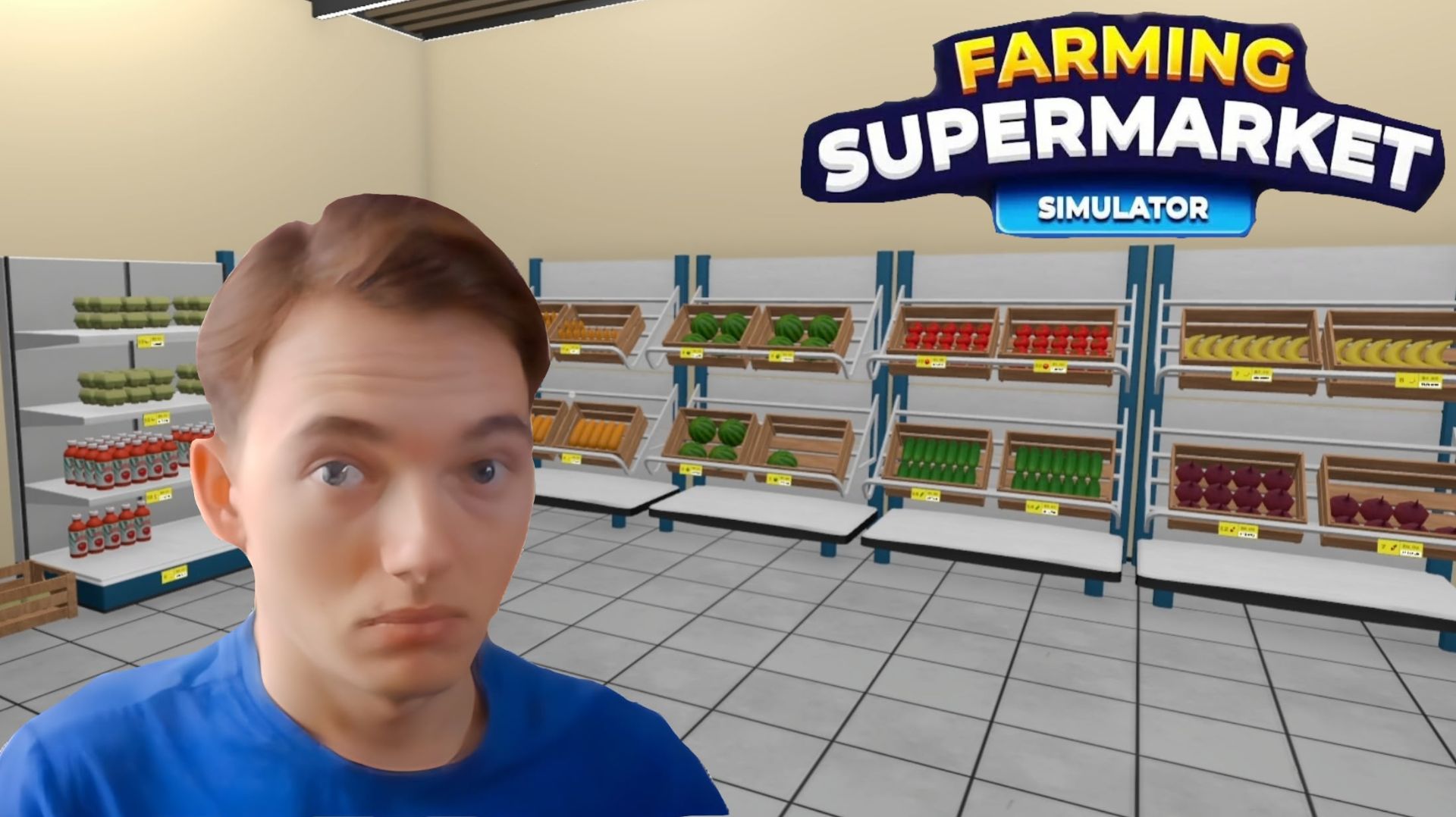 Пополнили все полки! Farming & Supermarket Simulator #2