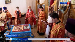 Архиепископ Феофилакт освятил храм в третьей исправительной колонии Каменки