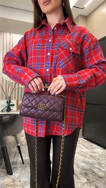 Рубашка в клетку 🤍 арт WB: #237385620