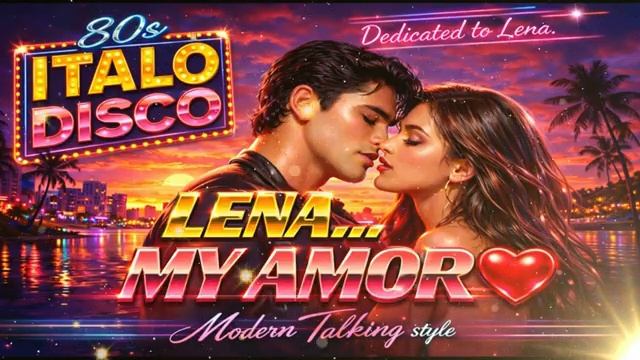 LENA MY AMOR NEW Italo Disco 2026 Modern Talking Style 80s