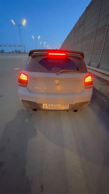 Отстрелы, выхлоп BMW M135i F20. N55