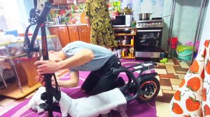 17-04 ПРИШЁЛ МОЙ САМОКАТ,ЧТО КУПИЛИ В ГОРОДЕ,ЖИЗНЬ В ДЕРЕВНЕ