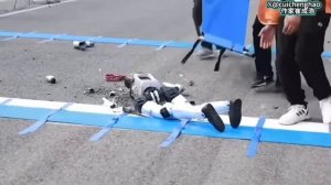 На полумарафоне в Китае скончался робот.