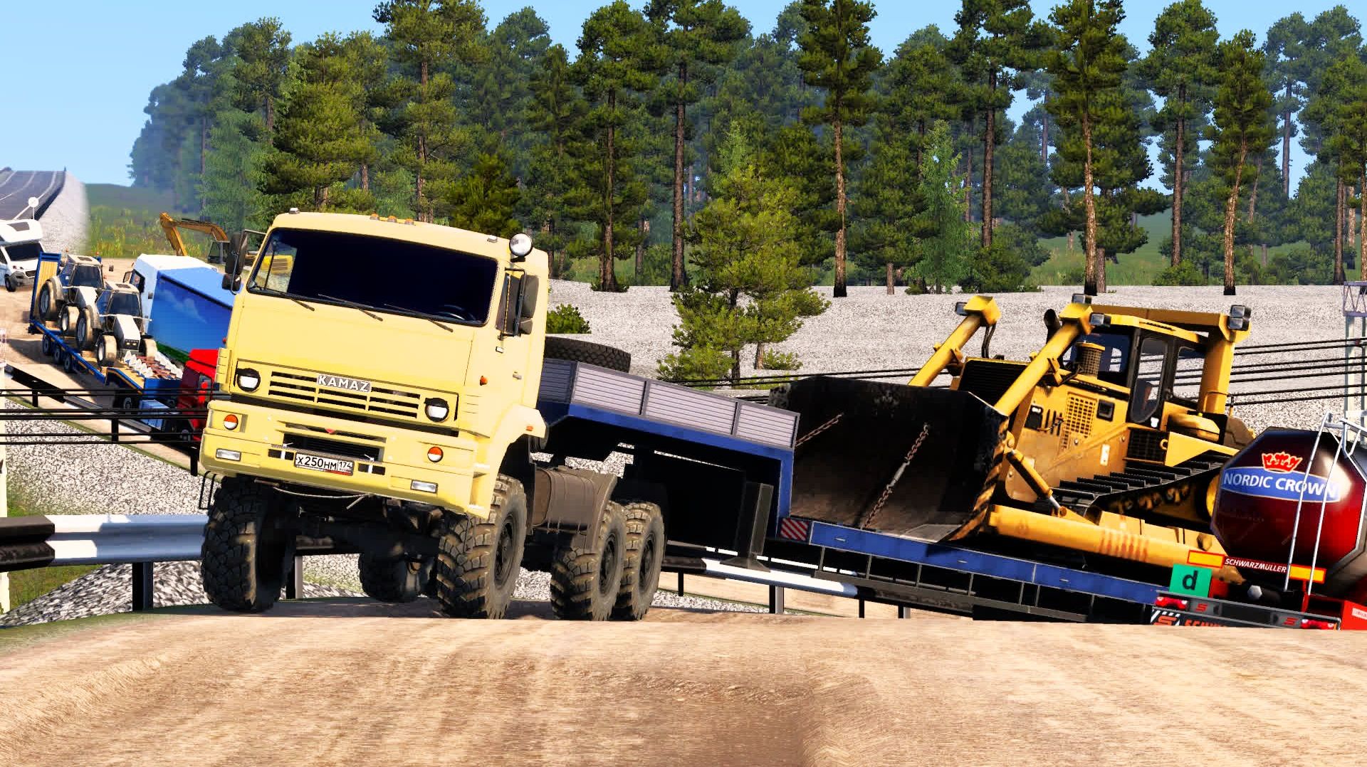 629 / ETS2 1.53 / Суровая Россия Забайкалье 