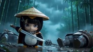 У маленького пингвина Гугугаги есть меч, который может уничтожить любую несправедливость