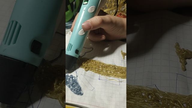 Делала поделки из 3D ручки 3 часть 3
