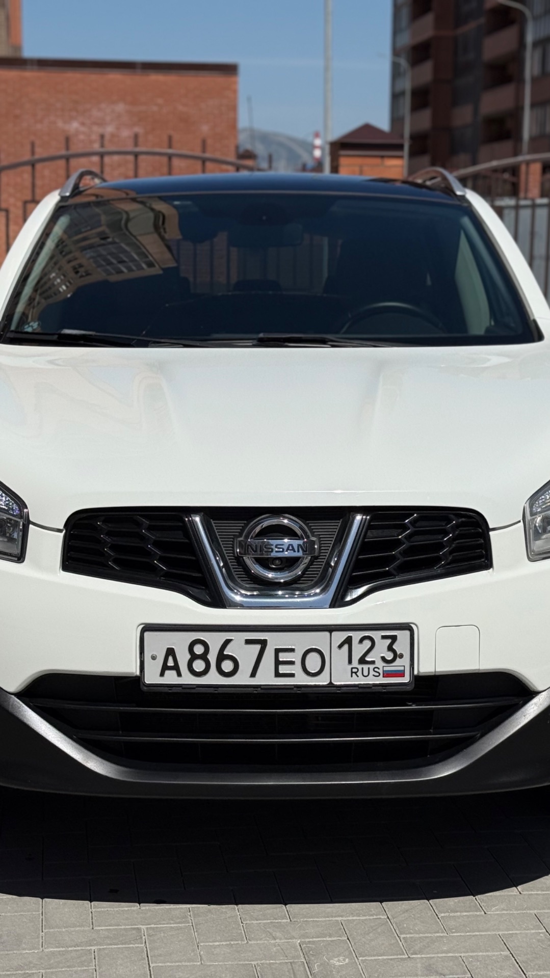 Nissan Qashqai 2012г Белый