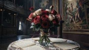 Свежих роз букет...