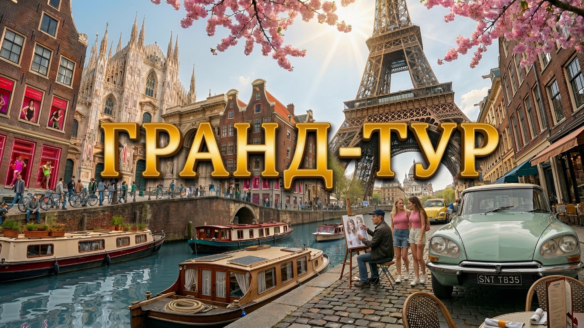 ГРАНД ТУР ПО ЕВРОПЕ|Обзор на 7 ГЛАВНЫХ ГОРОДОВ, которые должен посетить КАЖДЫЙ