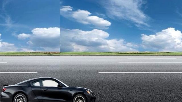 машина и шоссе