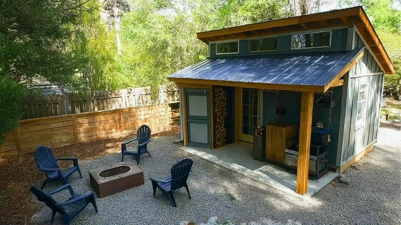 Строим уютный домик-сарай на заднем дворе. От проекта до финала