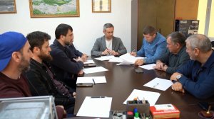 Заседание штаба Ботлихского района в Махачкале