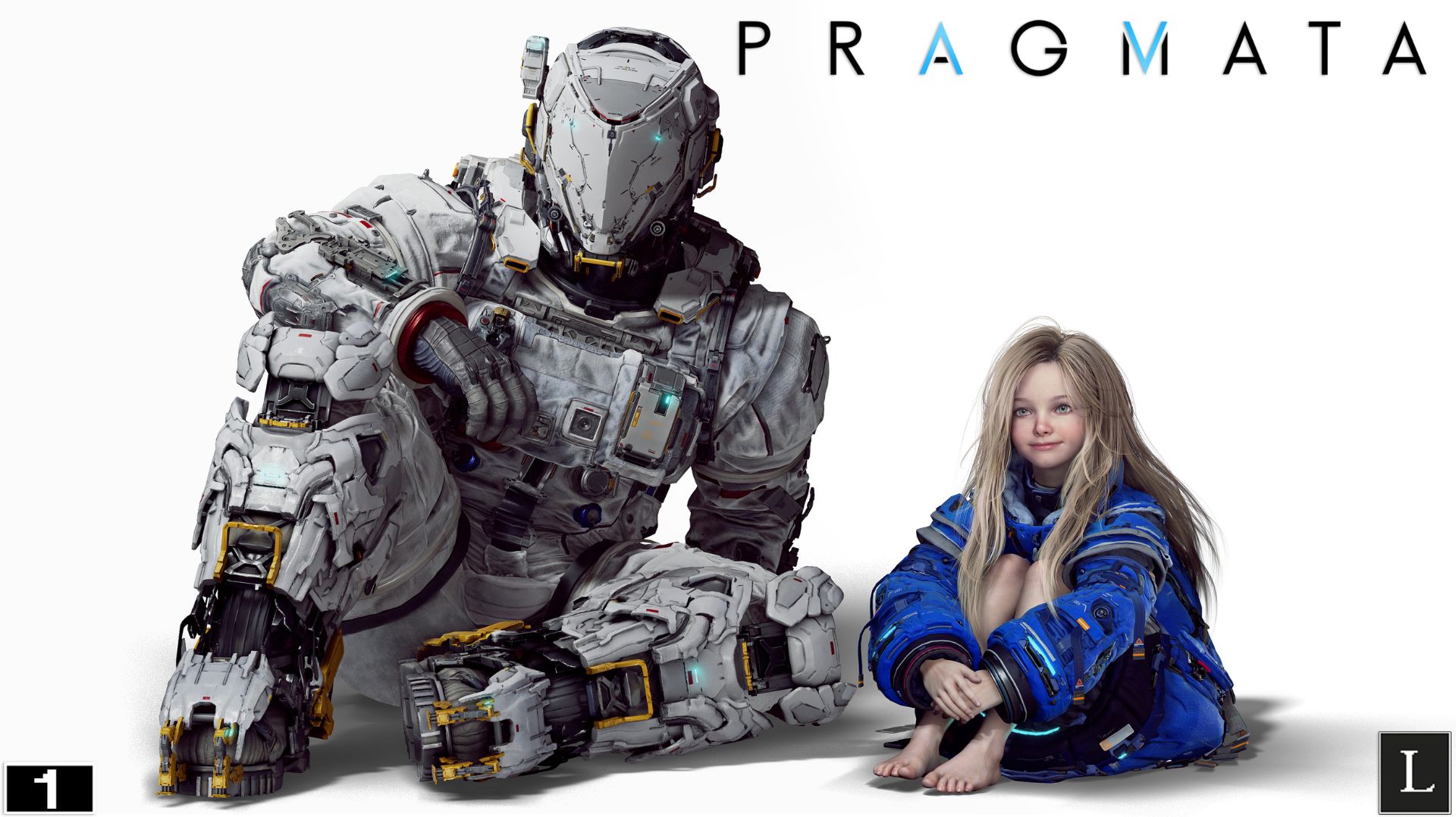 Такая маленькая, а уже хацкер! PRAGMATA #1