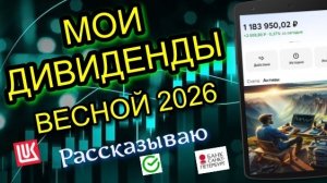 Сколько я Получу ДИВИДЕНДАМИ Весной 2026 года?