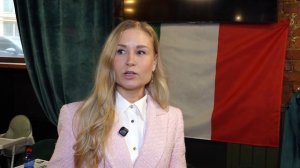 Елена Аливасова - дружба между Россией и Италией